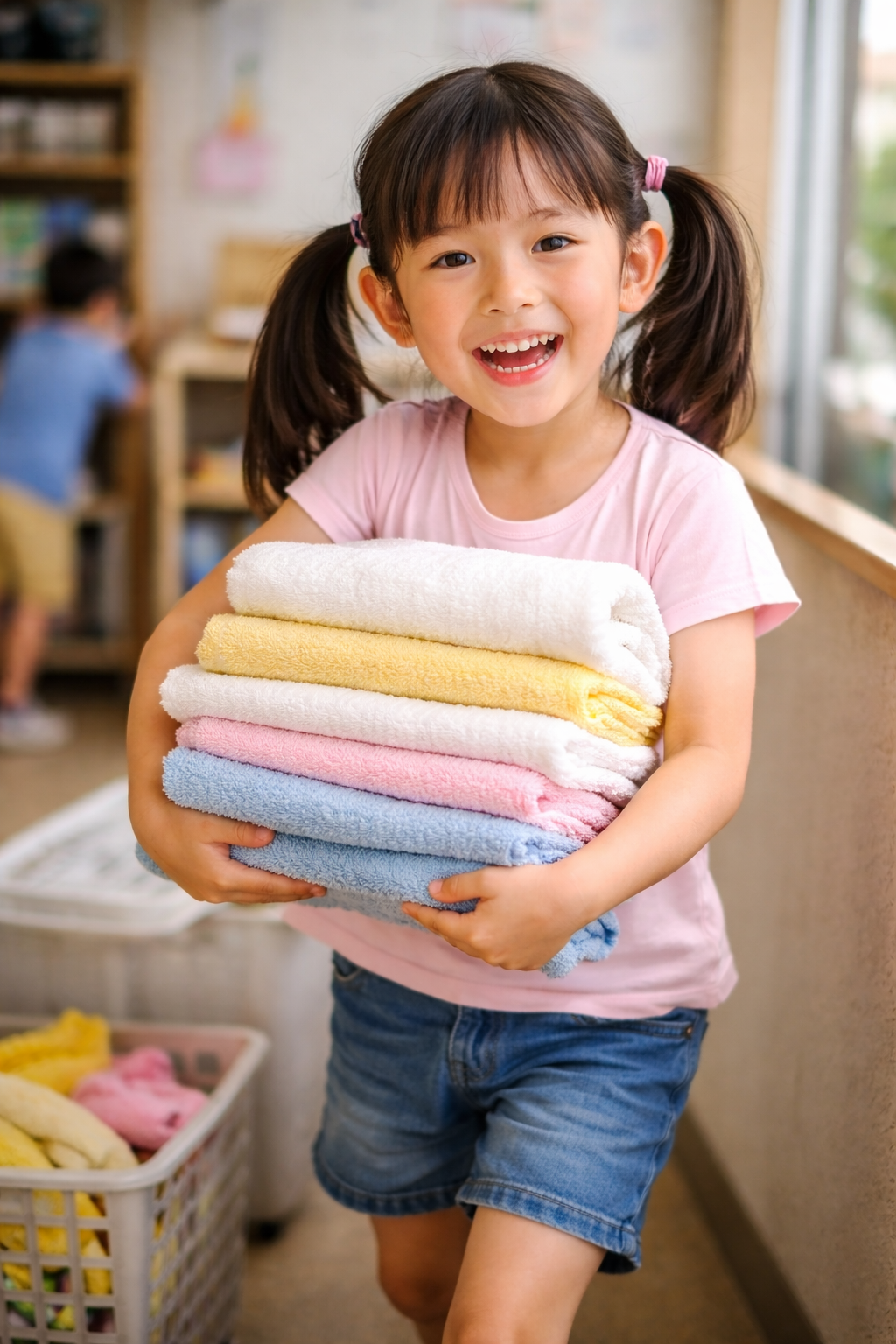 自発的に動くおひさまキッズ